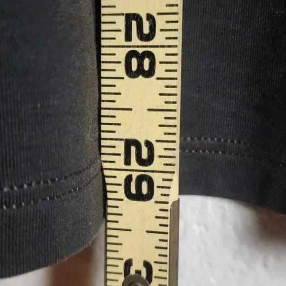 Lululemon Henley Shirt Mens Large Gray Long Sleeve Athletic Casual Logo - Picture 6 of 7